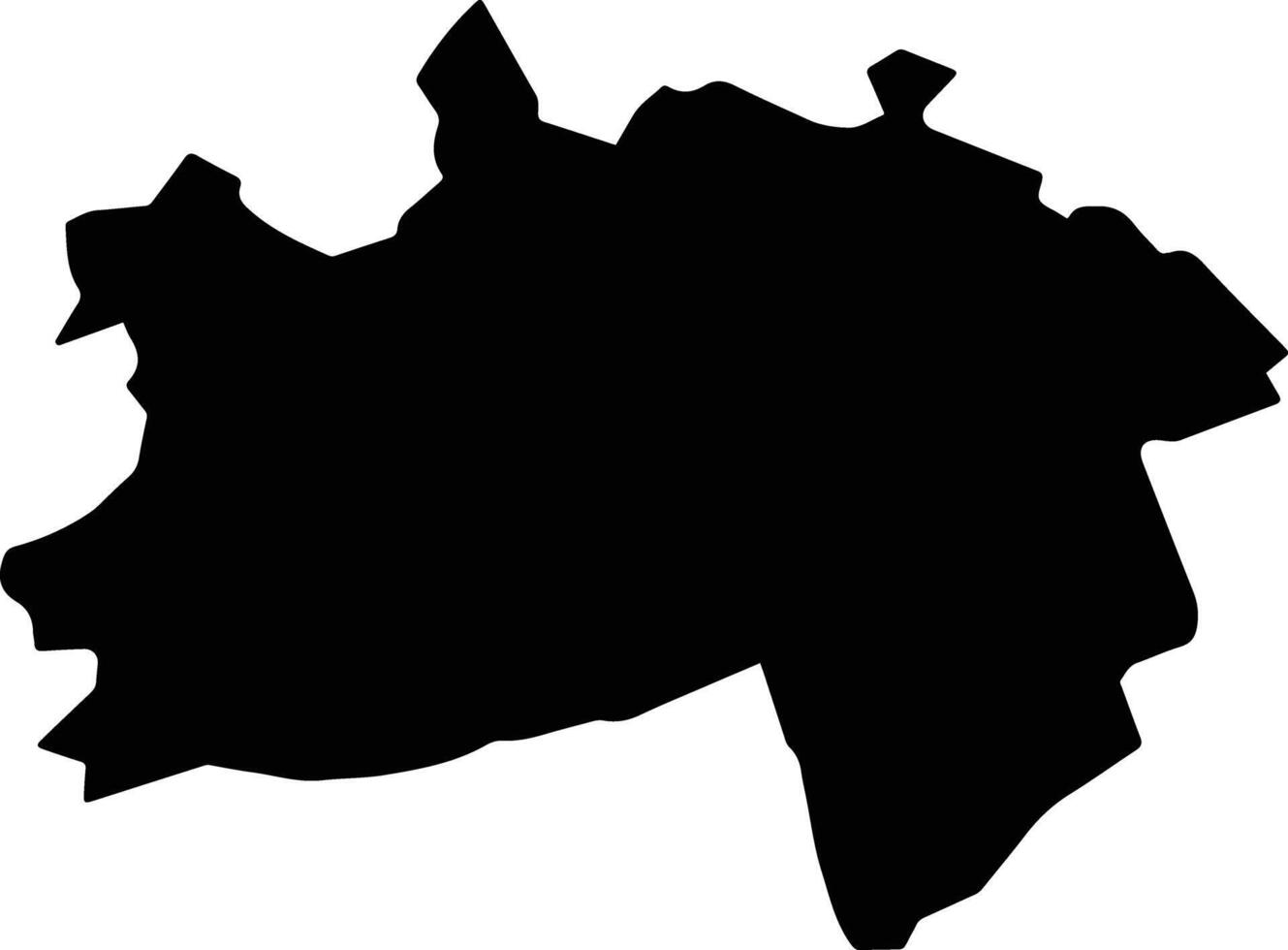 Bilbis Egypt silhouette map vector