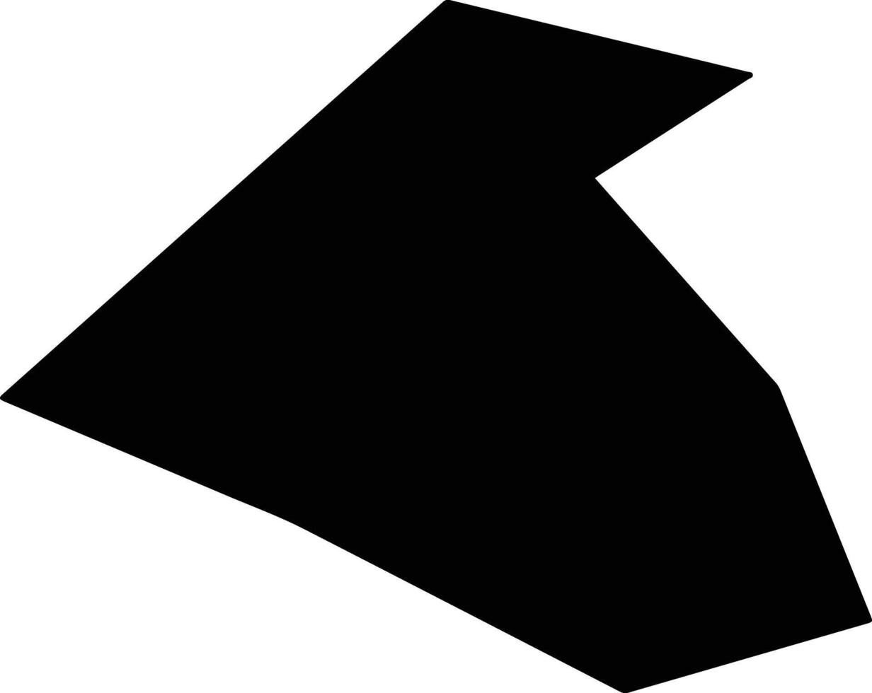 Bilokurakyne Ukraine silhouette map vector