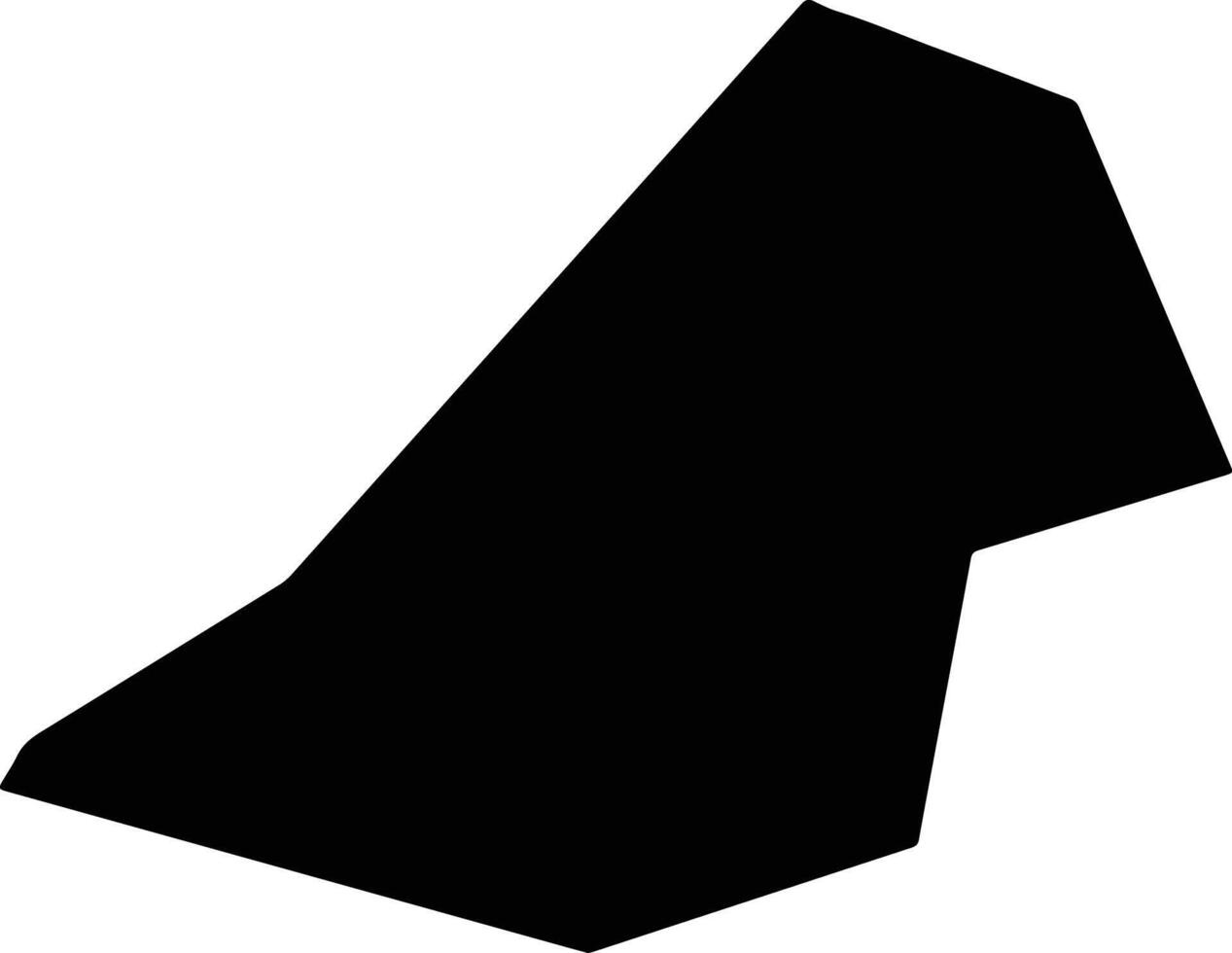 Binhaixian China silhouette map vector
