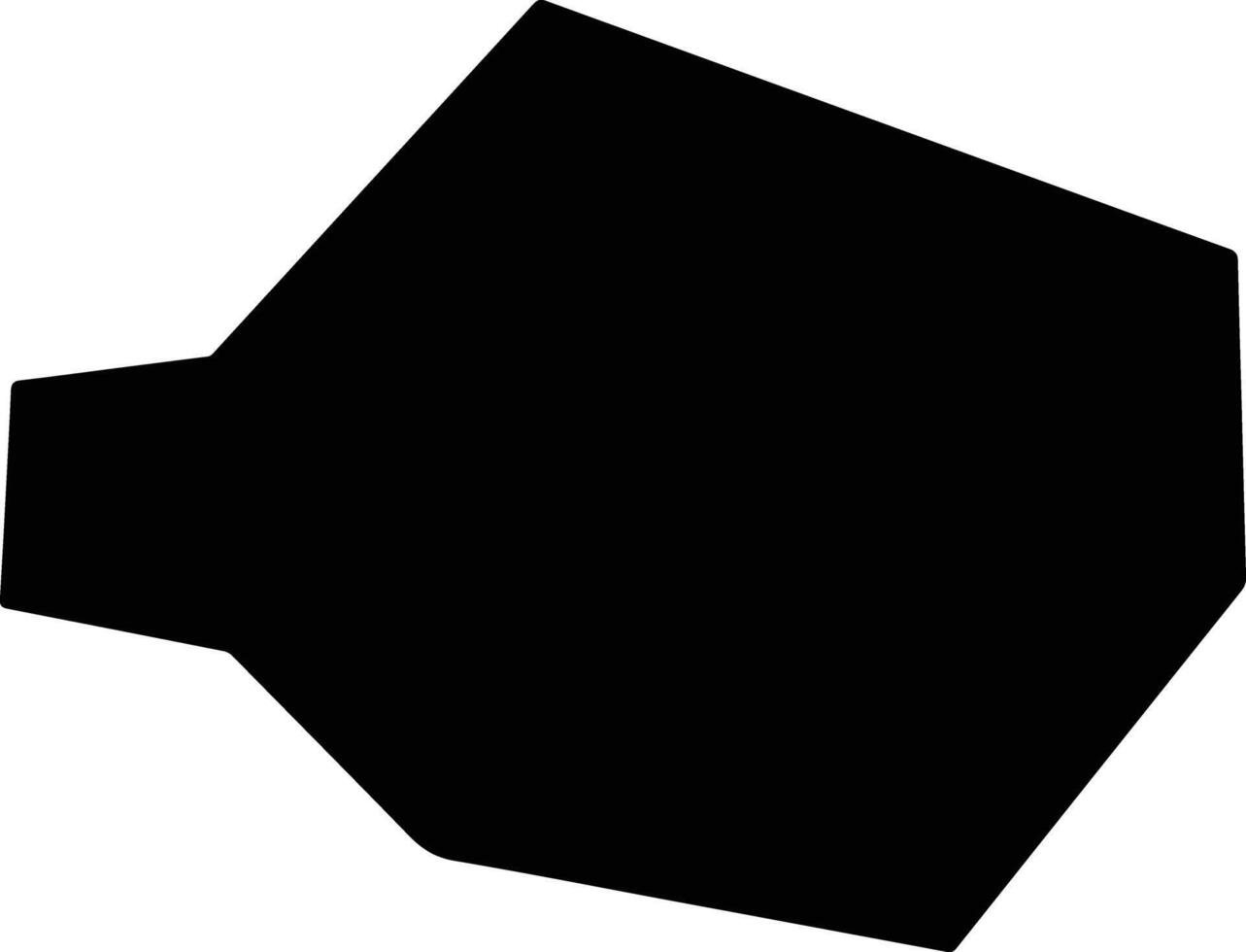 Binyangxian China silhouette map vector