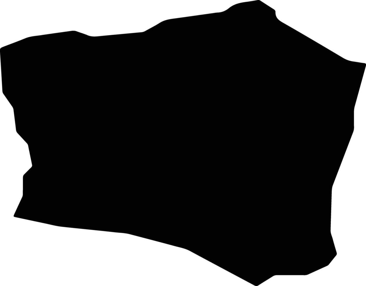 Birsayra Jordan silhouette map vector