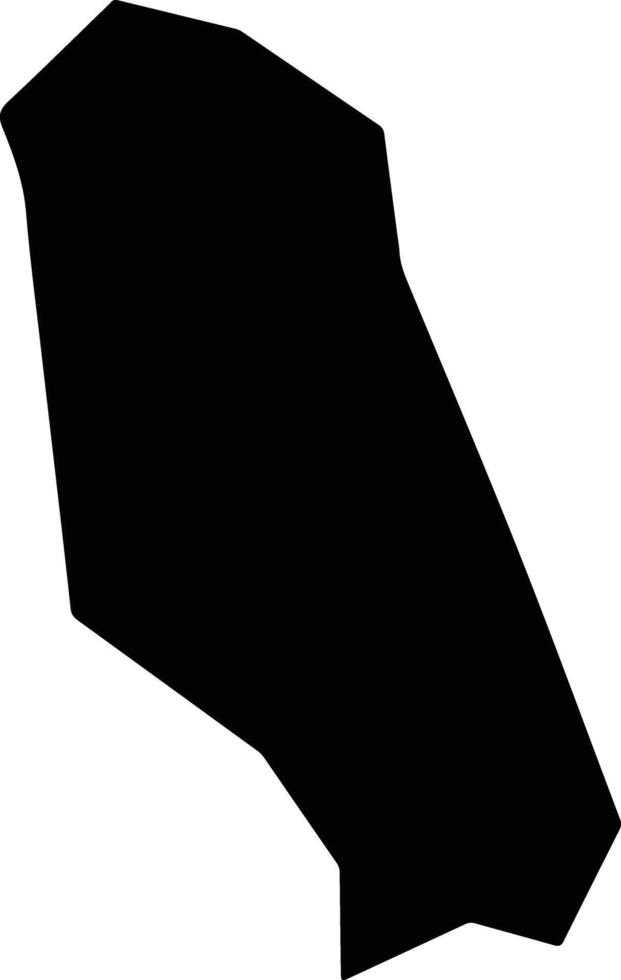 Bituxian China silhouette map vector