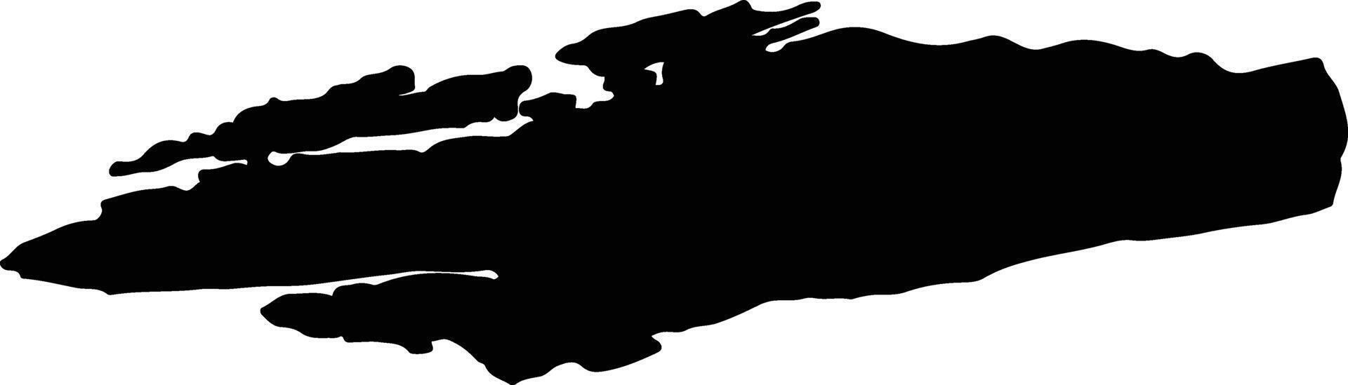 Bjugn nor Norway silhouette map vector