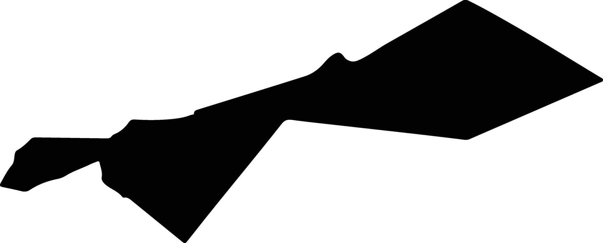 Blaricum Netherlands silhouette map vector