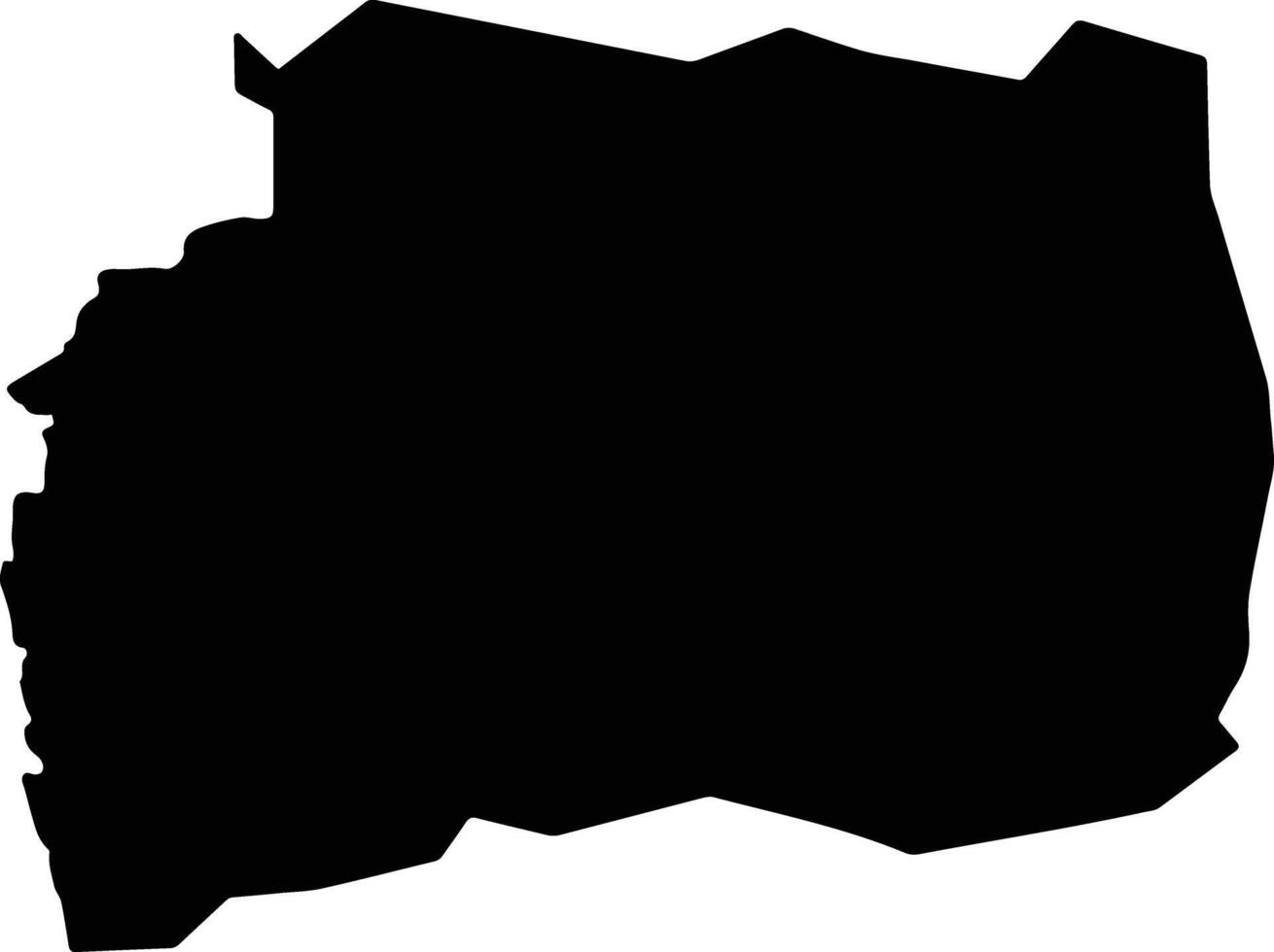 Blitta Togo silhouette map vector