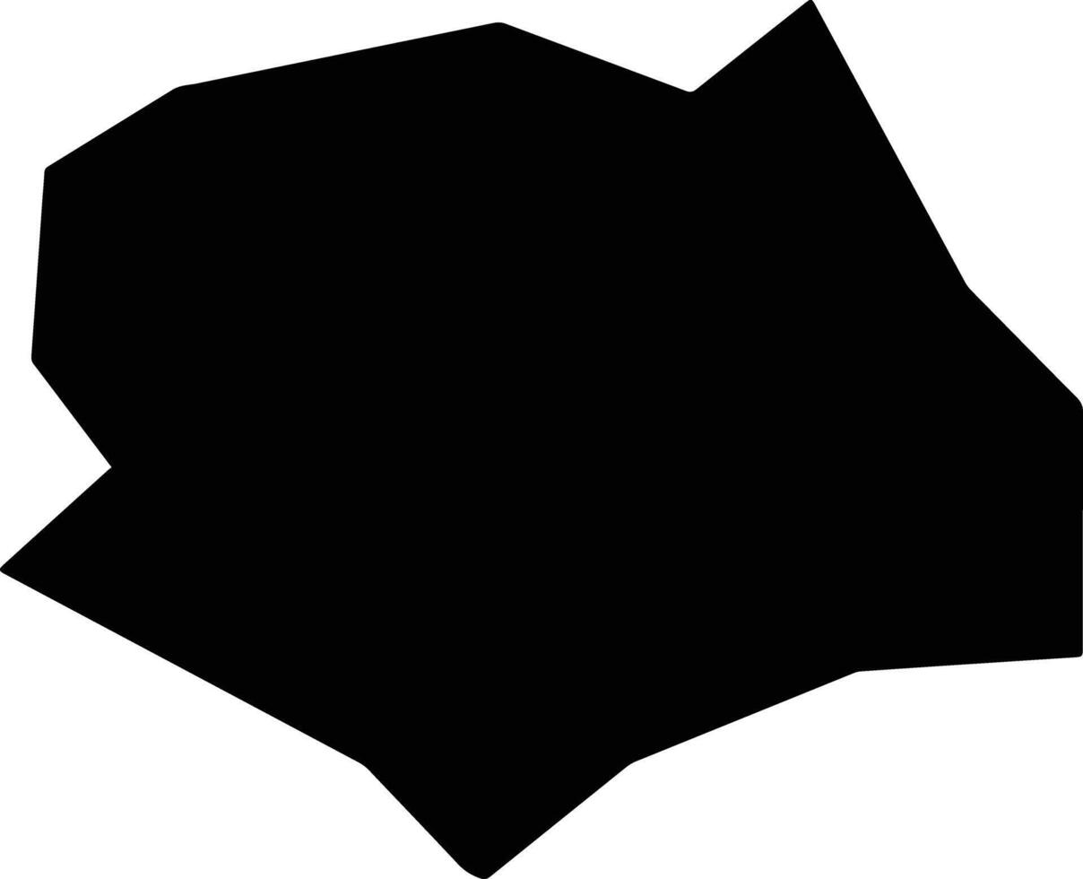 Blount United States silhouette map vector
