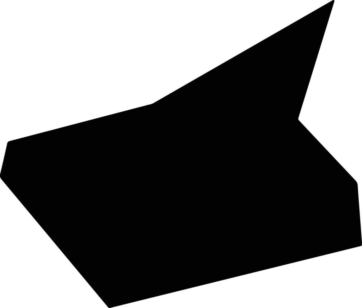 Blyzniuky Ukraine silhouette map vector