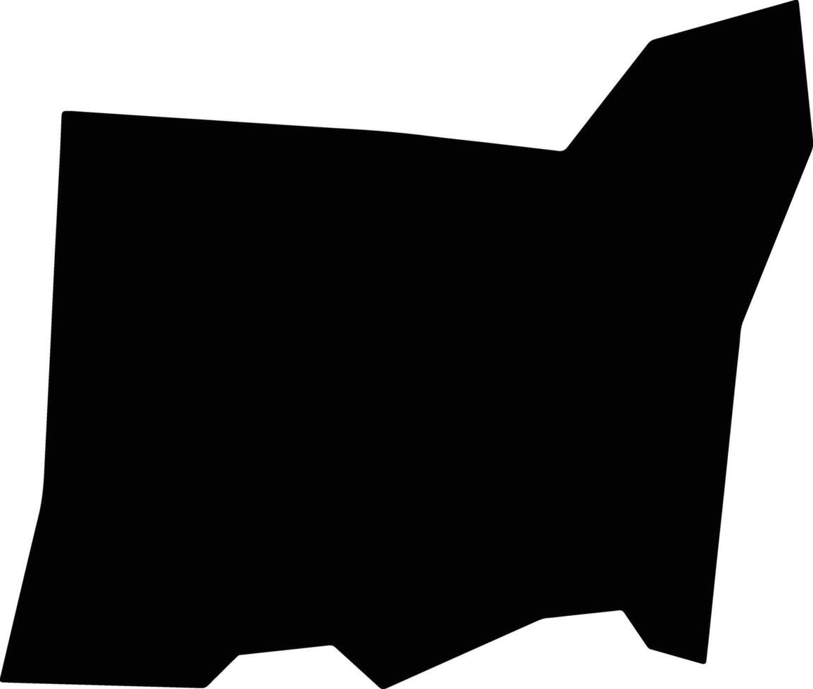 Boa Vista Brazil silhouette map vector