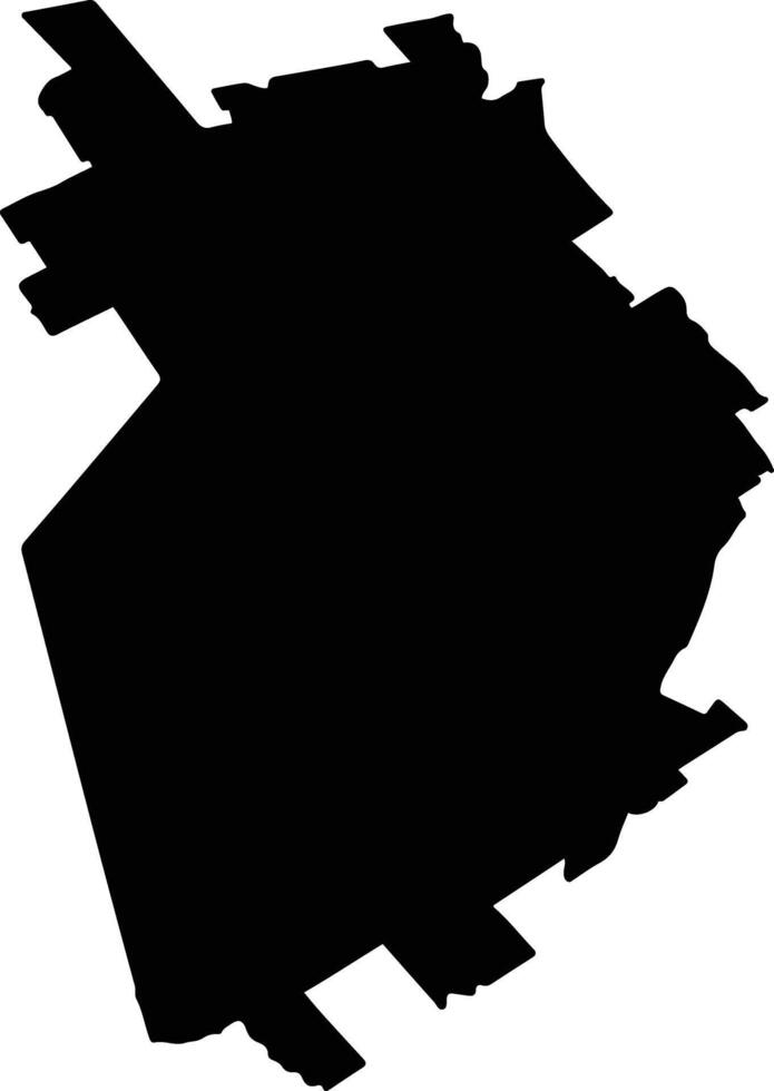 Bogan Australia silhouette map vector