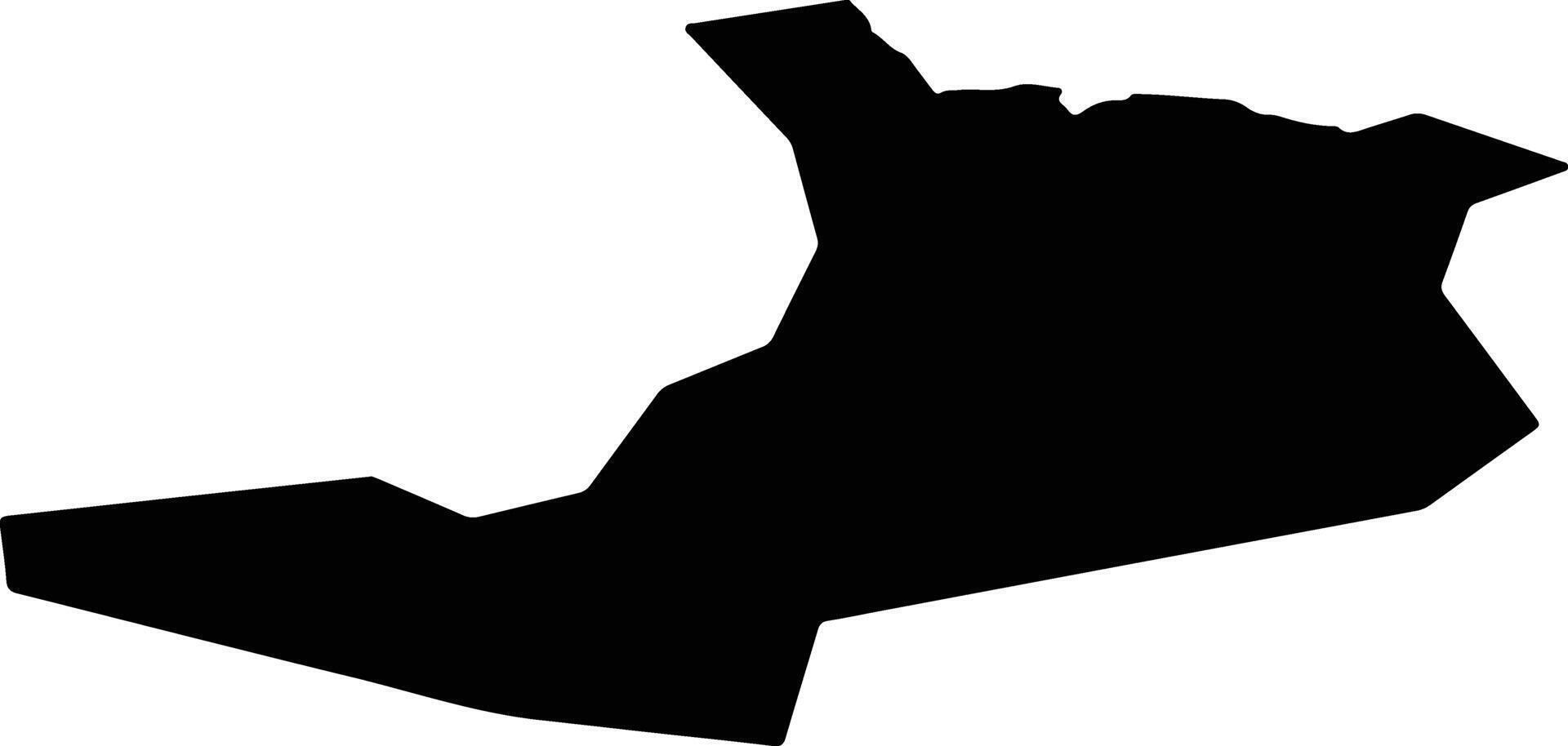 Boleshi China silhouette map vector