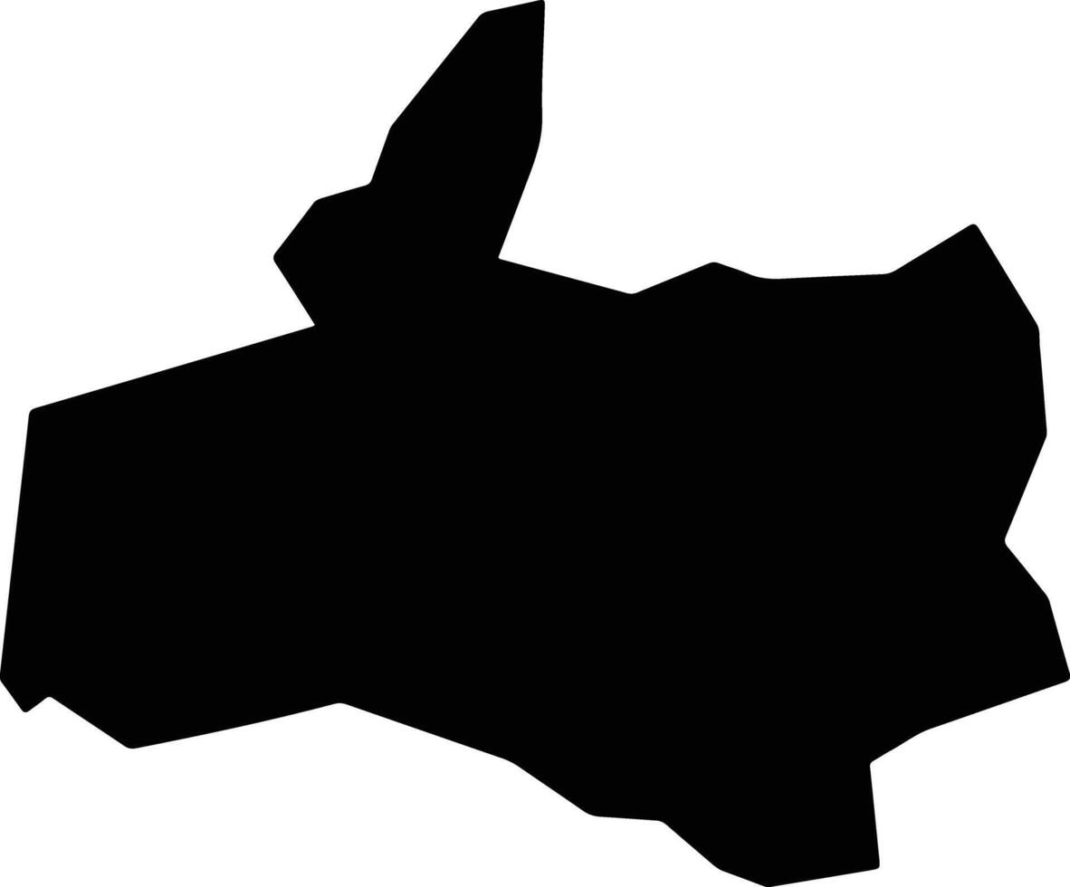 Bom Conselho Brazil silhouette map vector