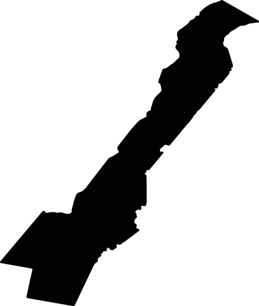 Borgholm Sweden silhouette map vector