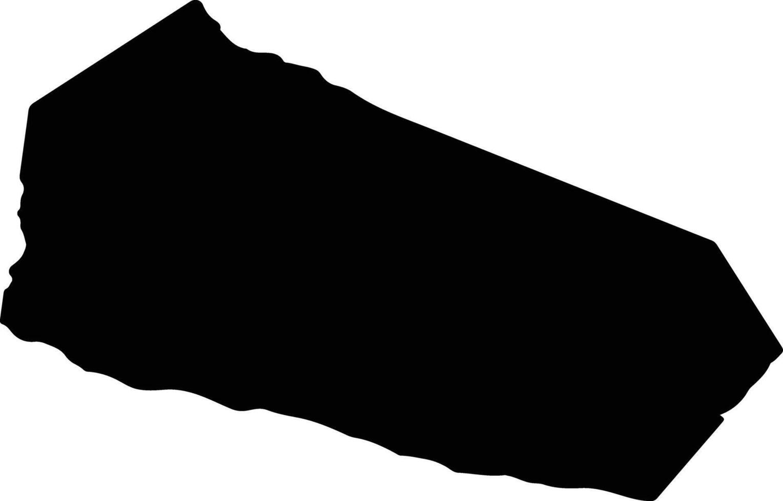 Bornholm Denmark silhouette map vector