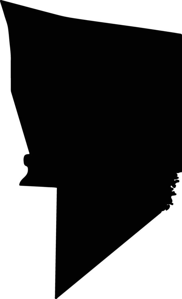 Boven Digoel Indonesia silhouette map vector