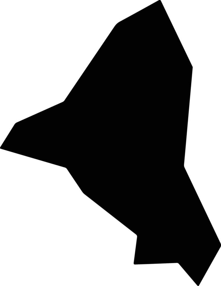 Brazos United States silhouette map vector