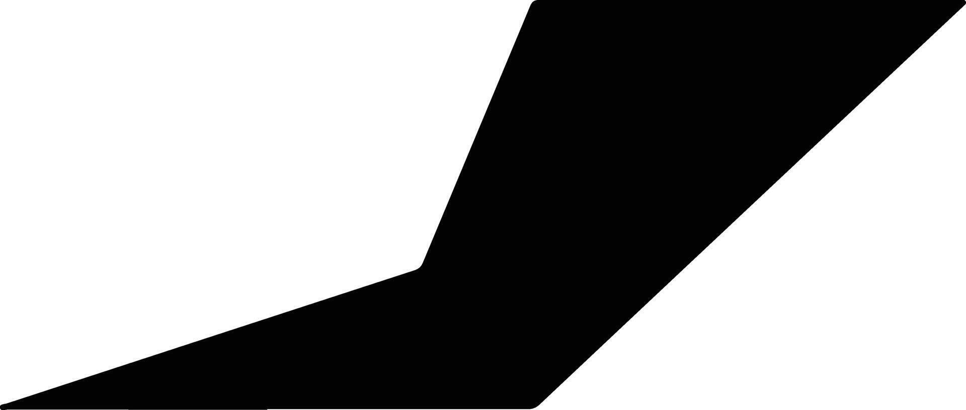 Broomfield United States silhouette map vector