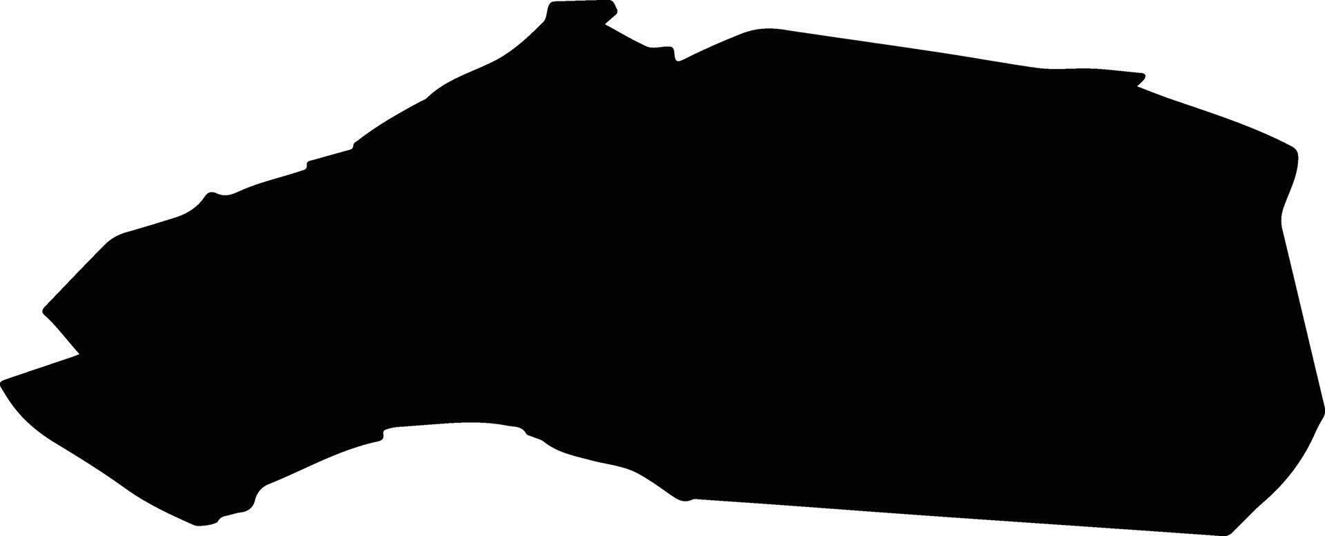 Brunssum Netherlands silhouette map vector