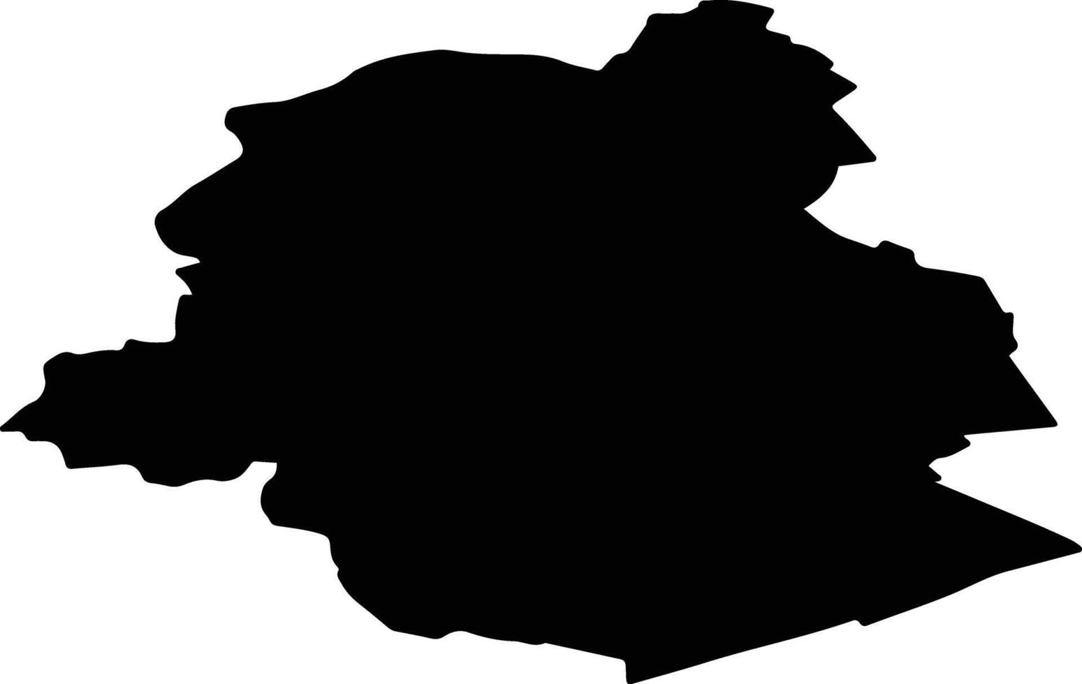 Brussels Belgium silhouette map vector