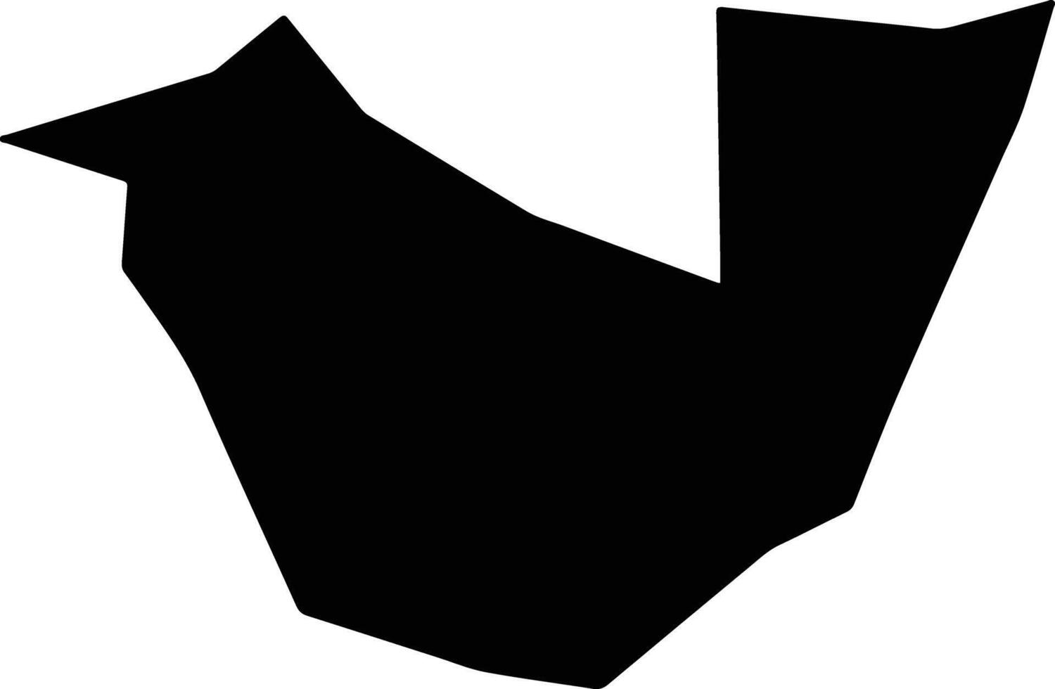 Buah Liberia silhouette map vector