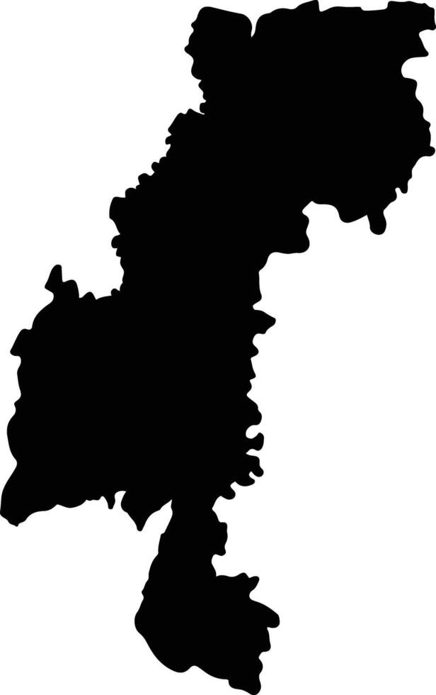 Buena Fe Ecuador silhouette map vector