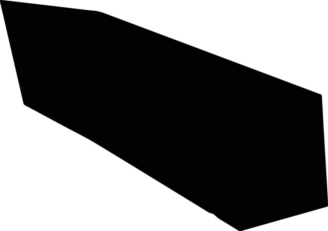 Bulakbashi Uzbekistan silhouette map vector