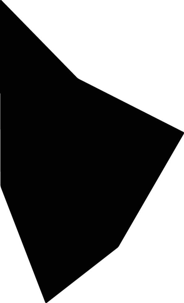 Bulaq Egypt silhouette map vector