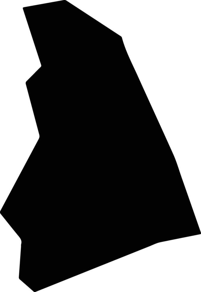 Bulaq Al DakrUr Egypt silhouette map vector