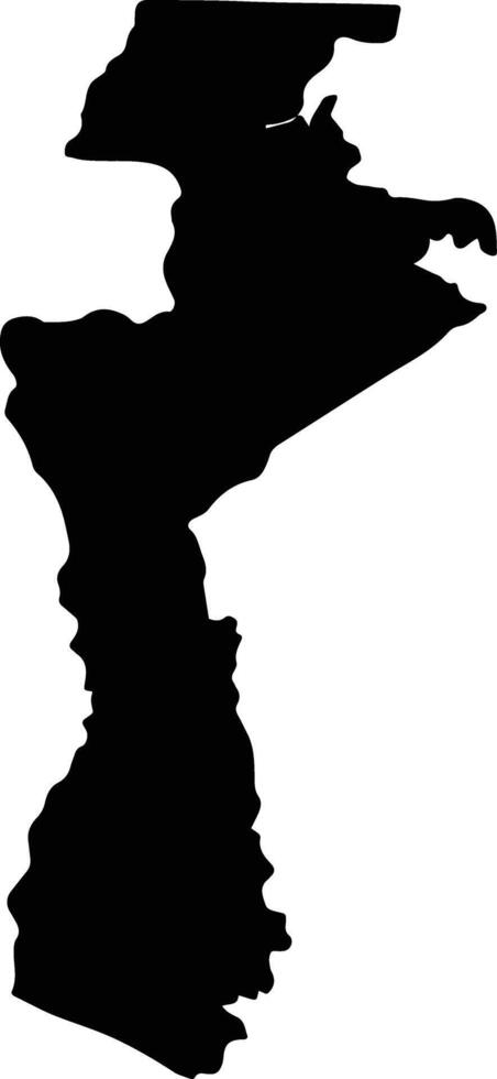 Bybrook Jamaica silhouette map vector