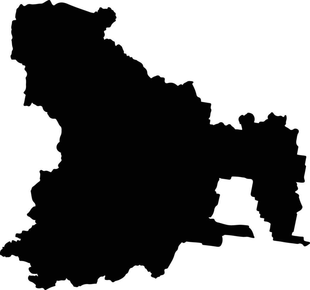 Cabonne Australia silhouette map vector