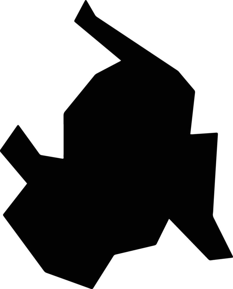 Cacique Doble Brazil silhouette map vector