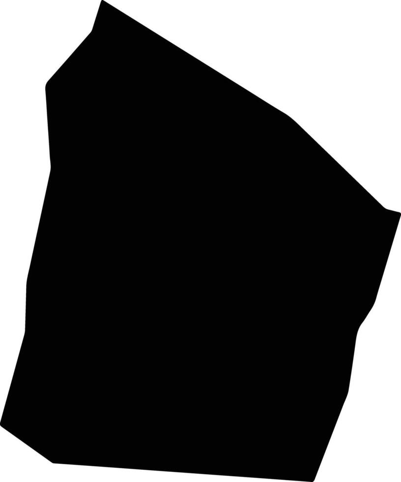 Cafarnaum Brazil silhouette map vector