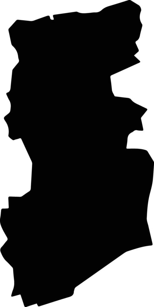 Caimito Cuba silhouette map vector