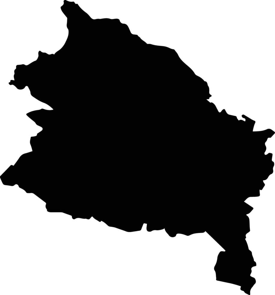 Caimito Colombia silhouette map vector
