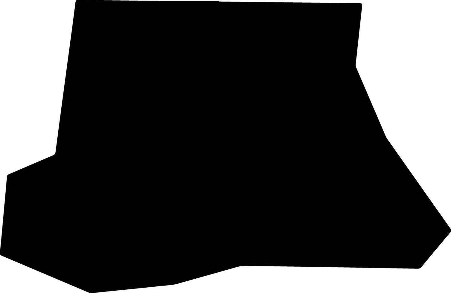 Caluco El Salvador silhouette map vector