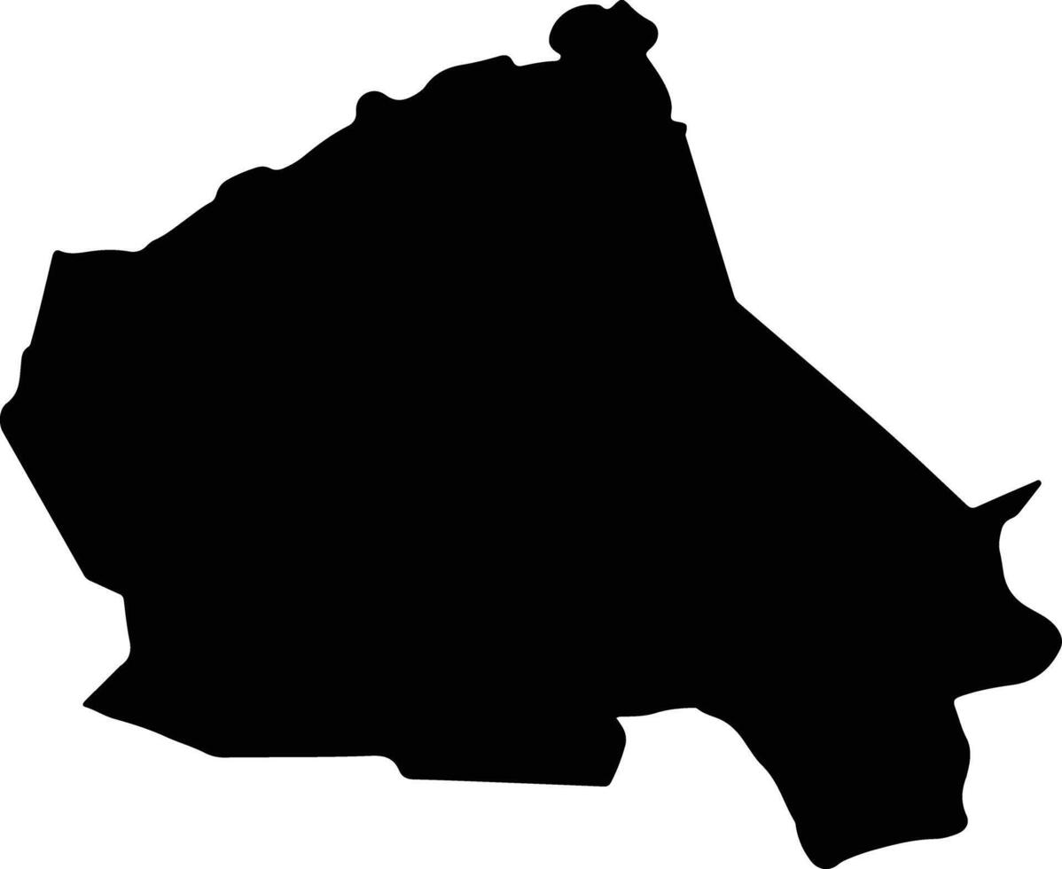 Camasca Honduras silhouette map vector