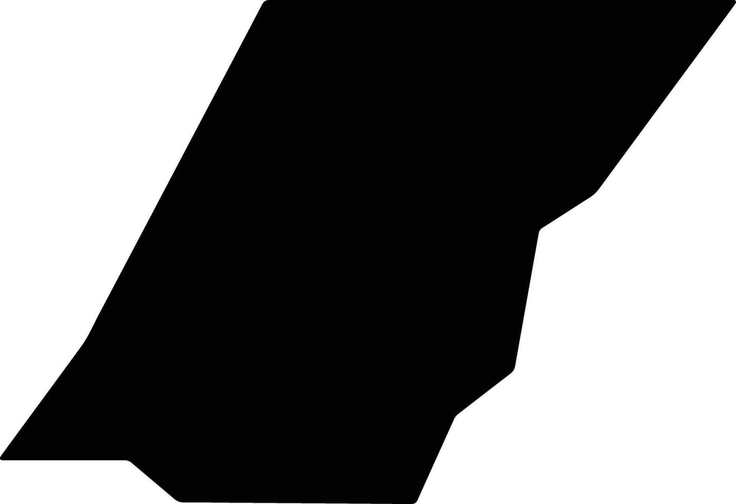 Cambria United States silhouette map vector