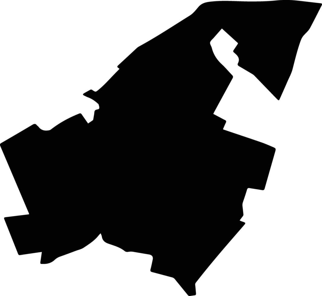 CAMPINEANCA Romania silhouette map vector