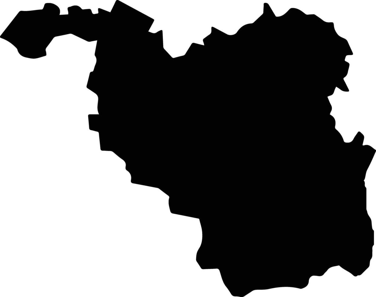 Can Giuoc Vietnam silhouette map vector