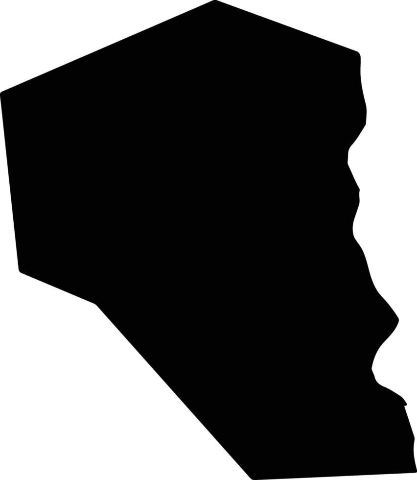 Castro Marim Portugal silhouette map vector