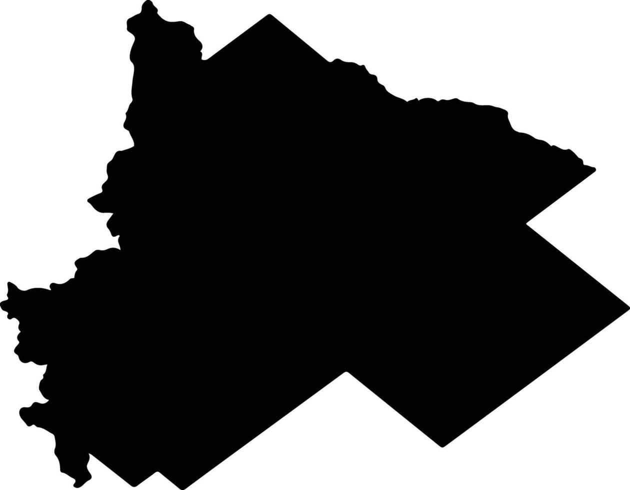 Catan Lil Argentina silhouette map vector