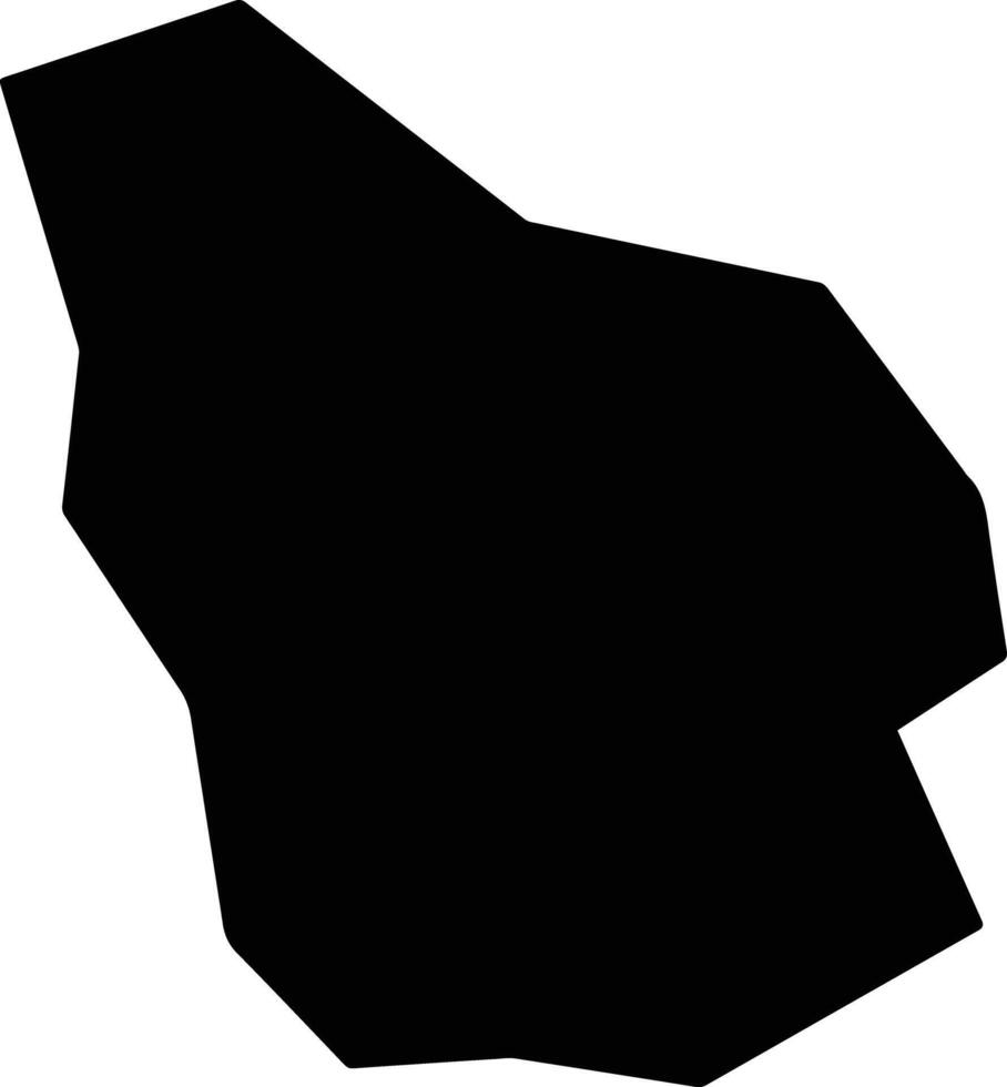Catas Altas da Noruega Brazil silhouette map vector