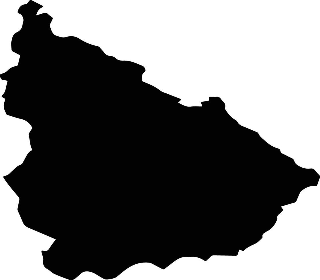 CATCAU Romania silhouette map vector
