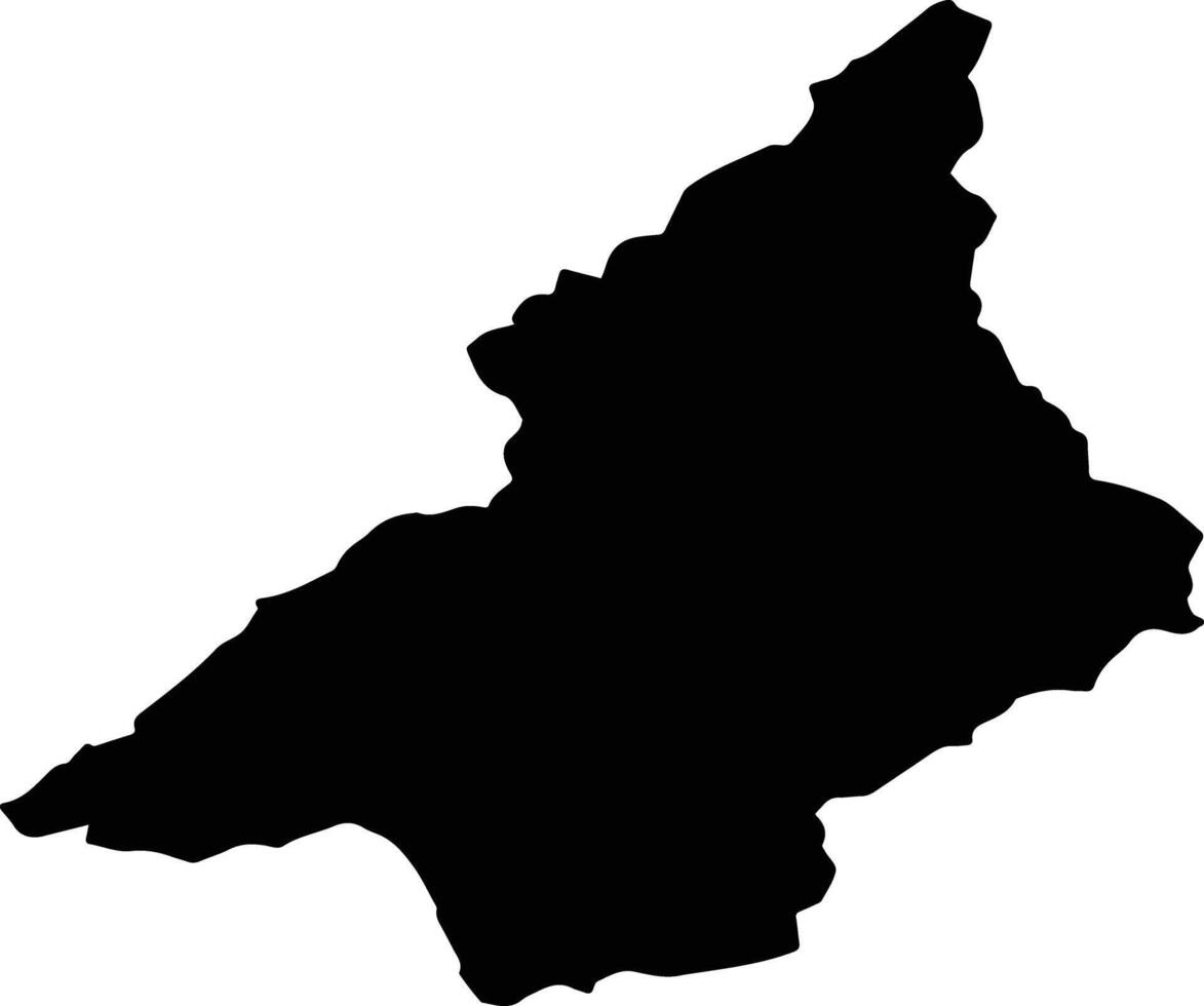 CATINA Romania silhouette map vector