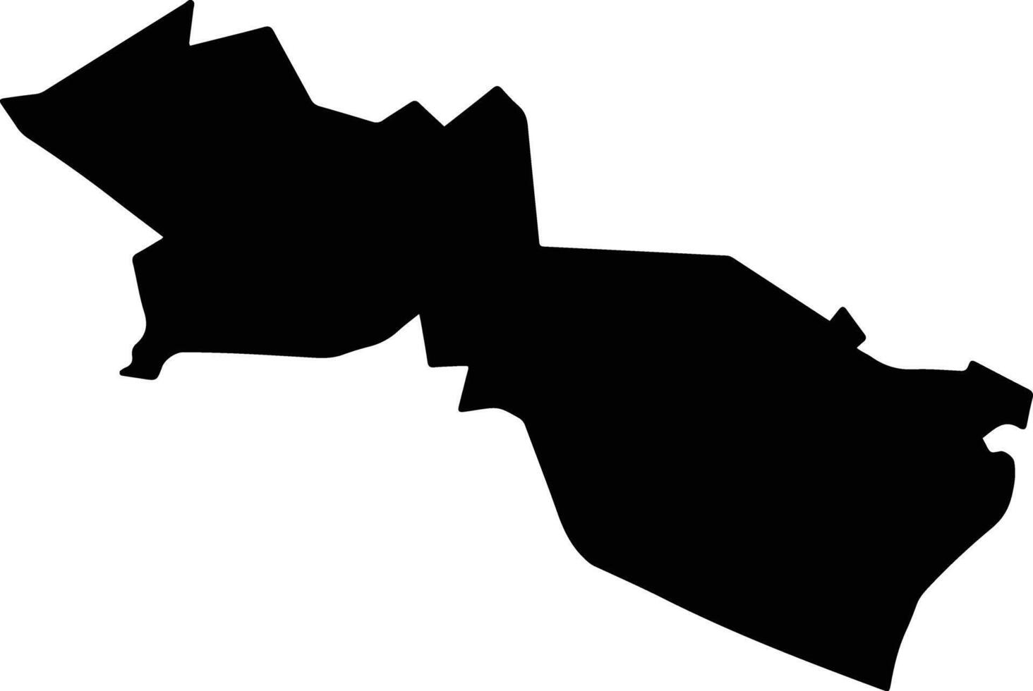 Cauto Cristo Cuba silhouette map vector