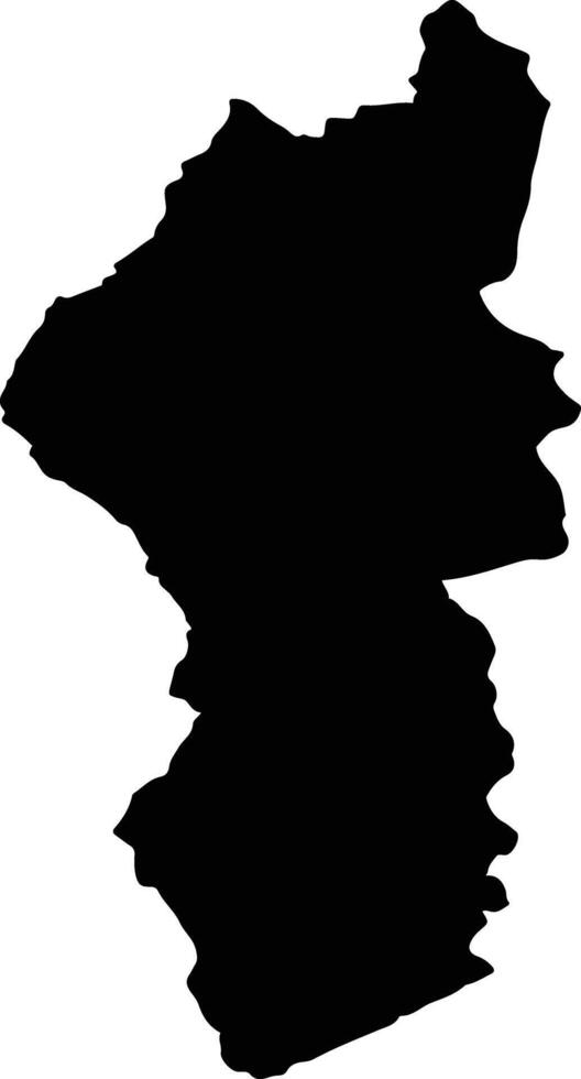 CERASU Romania silhouette map vector