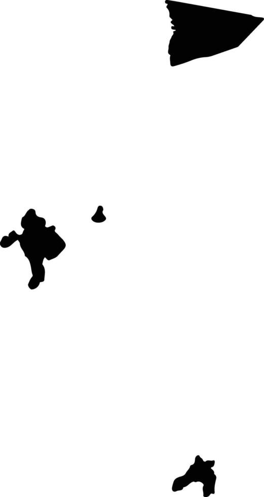 Cercado Bolivia silhouette map vector