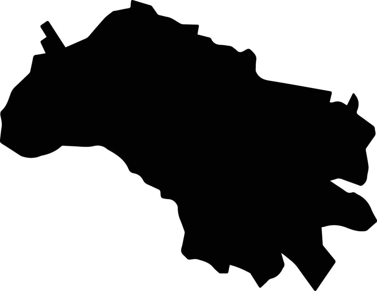 Cerro Azul Mexico silhouette map vector