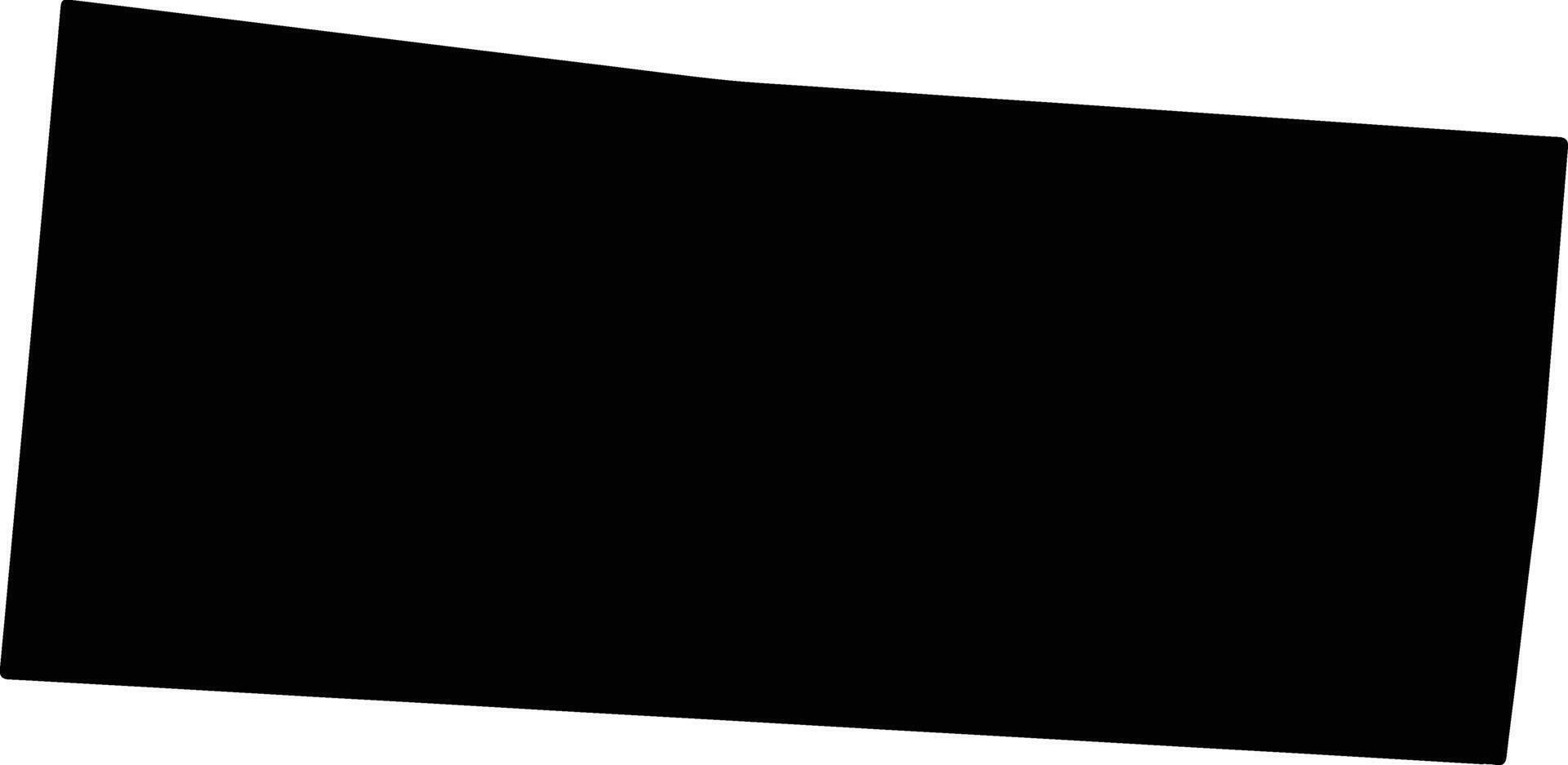 Champaign United States silhouette map vector