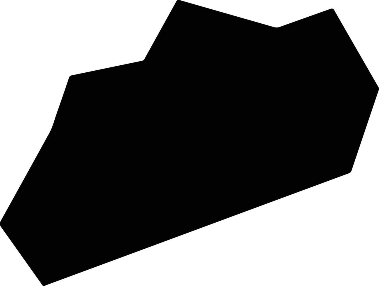 Changxixian China silhouette map vector