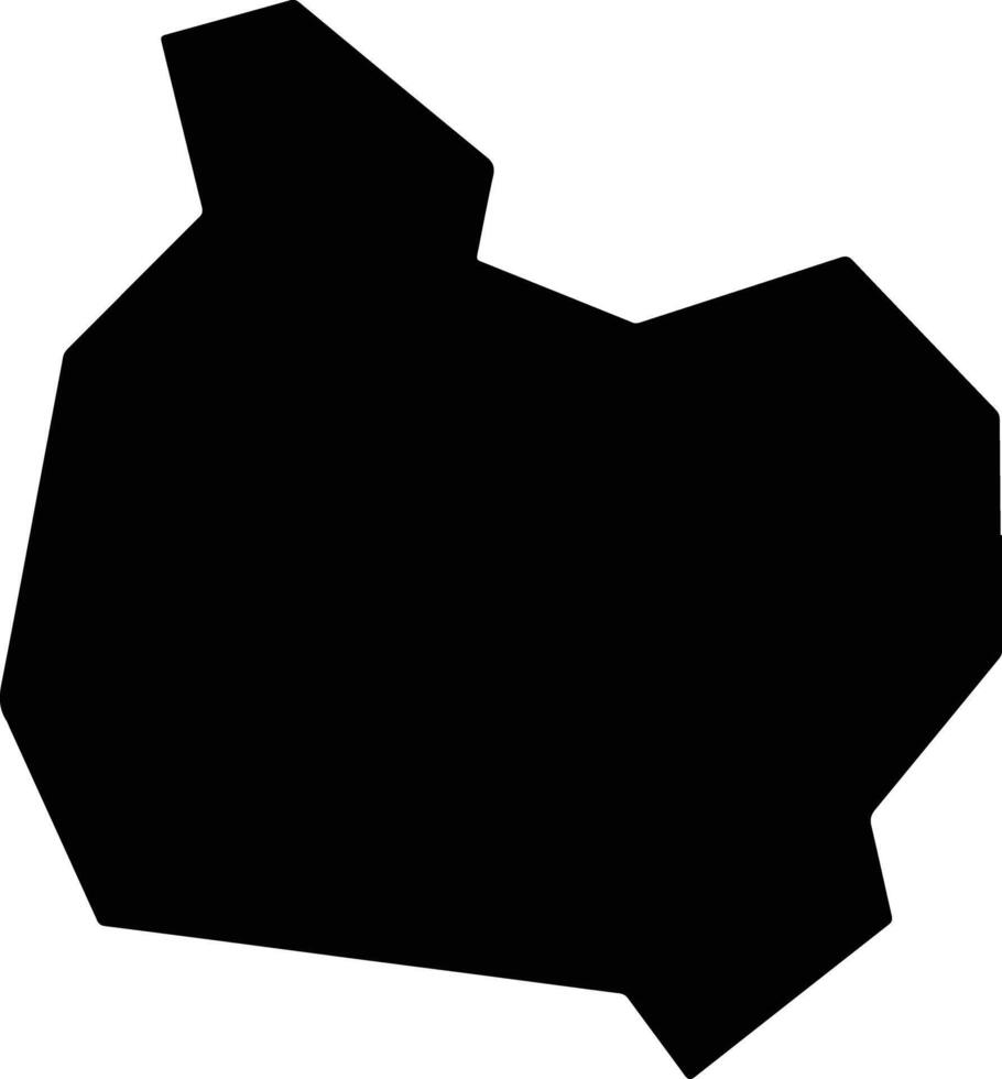 Charqueada Brazil silhouette map vector